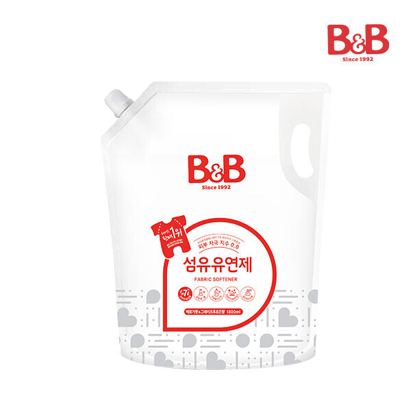 메디앙스 공식몰 아이맘,비앤비 섬유 유연제 (베르가못) 1800ml (캡리필)