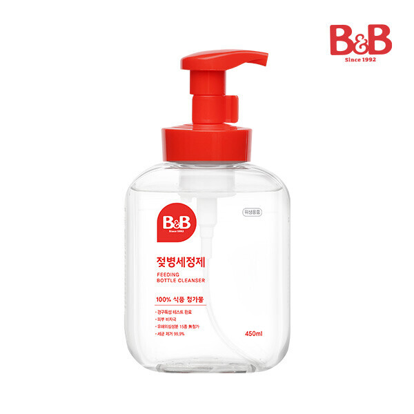 메디앙스 공식몰 아이맘,비앤비 젖병세정제 (거품) 450ml (용기)