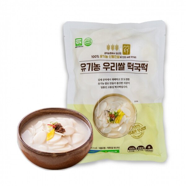 메디앙스 공식몰 아이맘,유기농 우리쌀 떡국떡 500gx3봉 (HACCP)