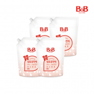 [리뉴얼] 비앤비 섬유유연제(자스민) 1500ml(리필)X4개입