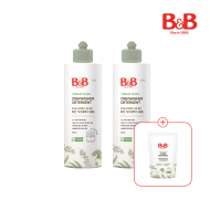 [800ml세제증정] 비앤비 비건 식기세척기 세제 500ml(용기)X2개입
