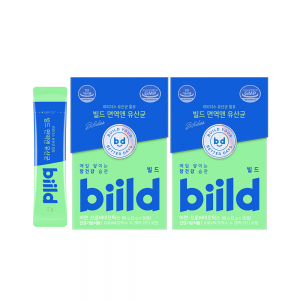 biild 빌드 면역앤 유산균 30포, 2gX2개
