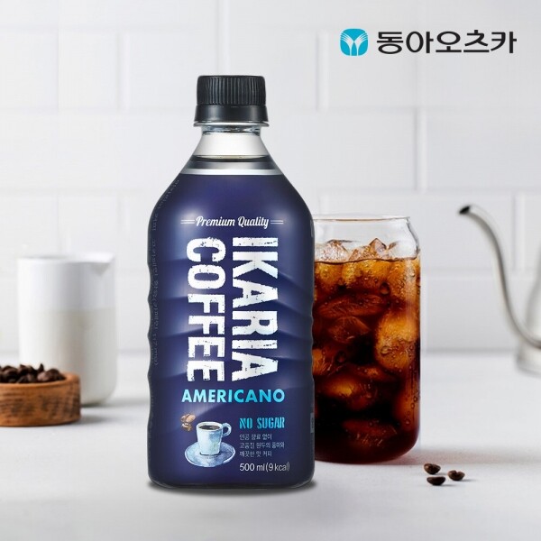 메디앙스 공식몰 아이맘,이카리아 아메리카노 커피 500ml PET 1박스 총20입